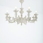 Aura 8 Lights Whitey Chandelier
