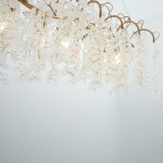Zenova 8 Lights Gold Chandelier - Image 3