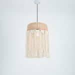 Lumicon 1 Light Boho Beige Chandelier