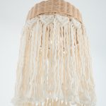 Lumicon 1 Light Boho Beige Chandelier - Image 3