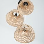 Luxirit 3 Lights Boho Beige Chandelier - Image 3