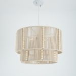 Astelora 3 Lights Boho Beige Chandelier