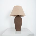 Qalenova 1 Light Brown Table Lamp