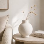 Velitia Off White Vase