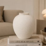Fluara Off White Vase