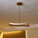 Luxen LED Gold Chandelier - Image 3