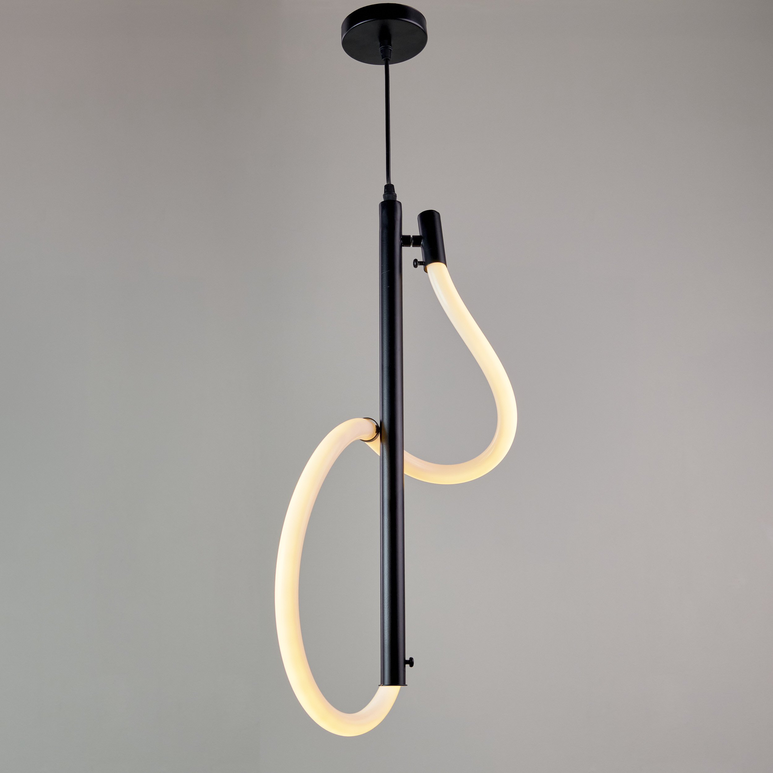 NGF-PD-1988B-N Eloran LED Black Pendant - Image 1