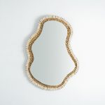 مرايا لومور إضاءة أصفر80*60