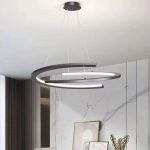 Solex LED Black Chandelier