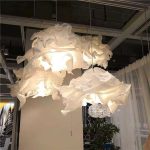 Astex 1 Light White Chandelier - Image 5