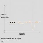 Solova LED Black Chandelier - Image 3