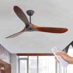 Luxis Brown Ceiling Fan - 52 Inch - Image 3