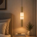 معلقة كالانيكس إضاءة ليد ذهبى - Image 4
