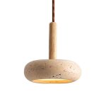 Zylor 1 Light Beige Chandelier