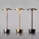 Kryon LED Black Rechargeable Table Lamp - Image 4