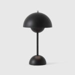 Wynir LED Black Rechargeable Table Lamp