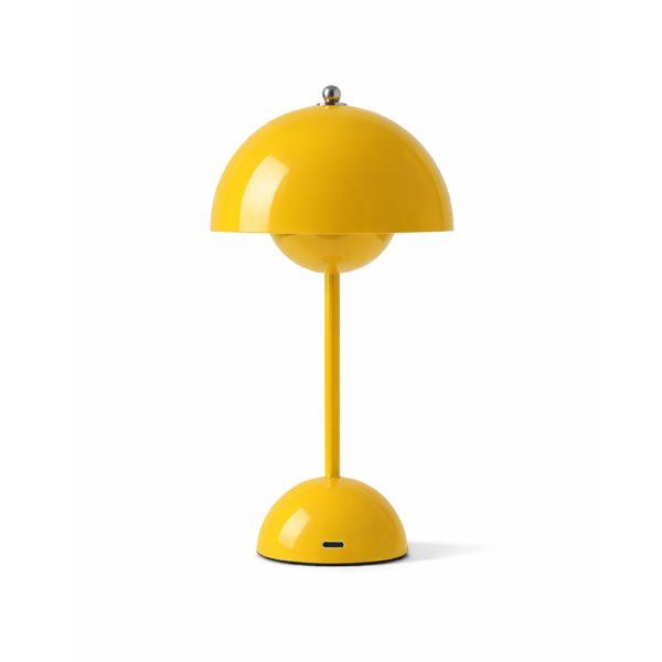 Xylex LED Yellow Rechargeable Table Lamp