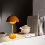 Xylex LED Yellow Rechargeable Table Lamp - Image 2