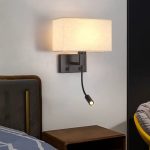 Halya LED Black Wall Lamp