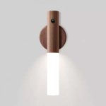 Elorara LED Gold Rechargeable Wall Lamp