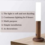 Elorara LED Gold Rechargeable Wall Lamp - Image 3