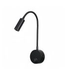 Auria Black LED Wall Lamp
