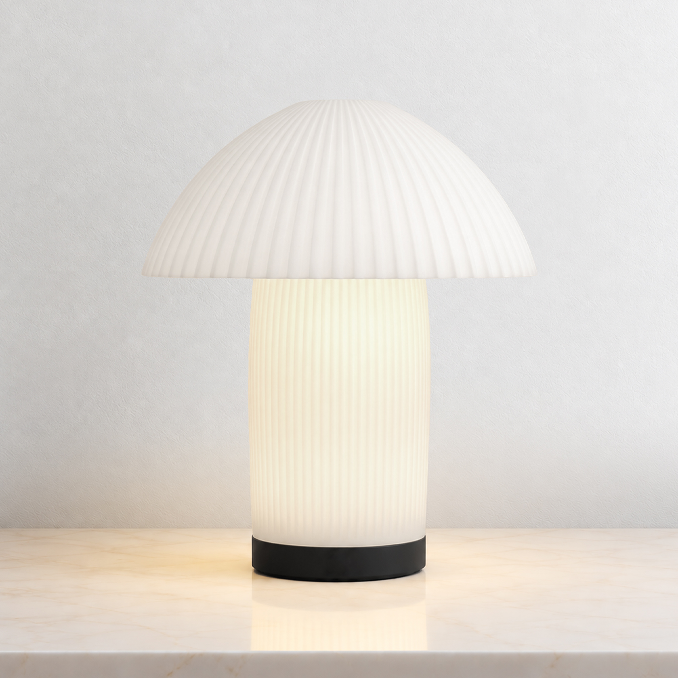 FLO-TL-125W-1L أباجورة جلالوس 1 لمبة أبيض - Image 1