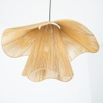 Haloz 1 Light Beige Chandelier - Image 3